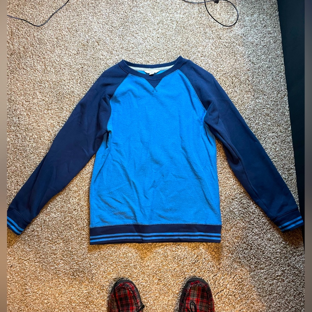 Lands End Kids Long Sleeve Shirt Size L (14-16)